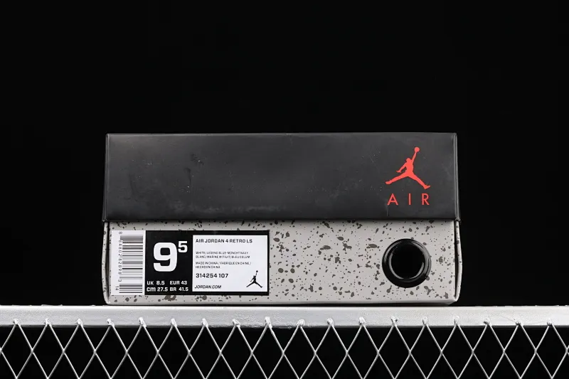 All categories Air Jordan Jordan series basketball shoes Air Jordan 4 G version Air Jordan 4 Columbia AJ4 Joe 4 Columbia white blue 314254-107